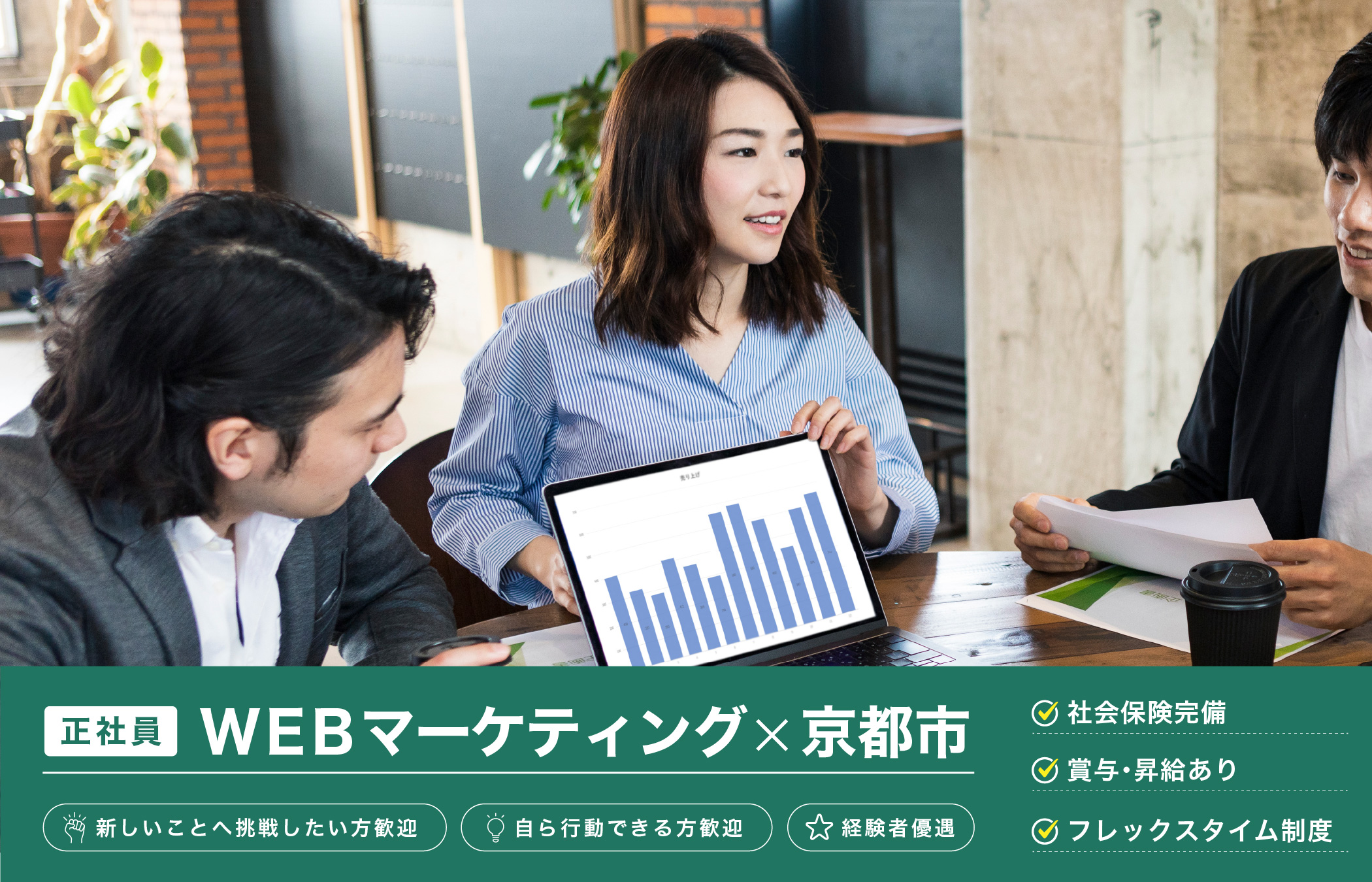 【京都市】WEBマーケティング（正社員）